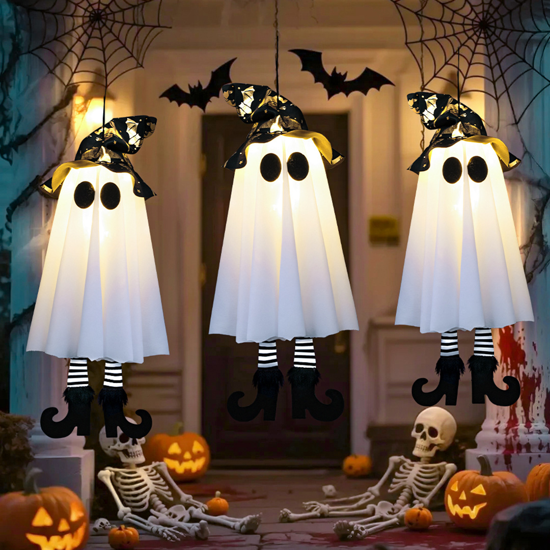 Outdoor Lighting Effects - 1/3pcs ฮาโลวีน LED Light Up แม่มด