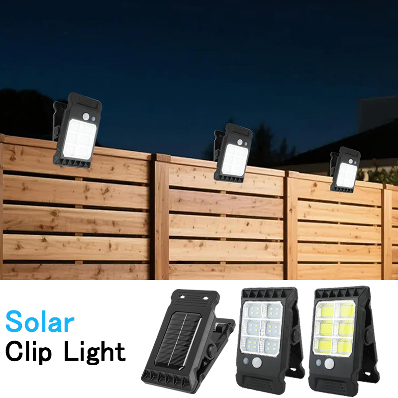 Umbrella Led Clip - ไฟคลิปโซลาร์เซลล์ ไฟกลางแจ้ง ไฟกันน้ำ IP65 ไฟแคมป์ปิ้ง ไฟราวบันได
