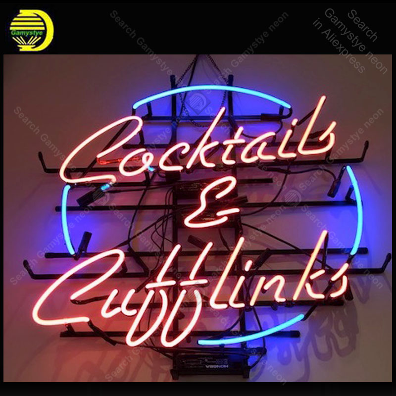 Outdoor Lighting For Store - ป้ายไฟนีออนสําหรับค็อกเทลเบียร์ PUB Store ร้านอาหารตกแต่งห้องในร่มแก้วป้าย Handcrafted Night