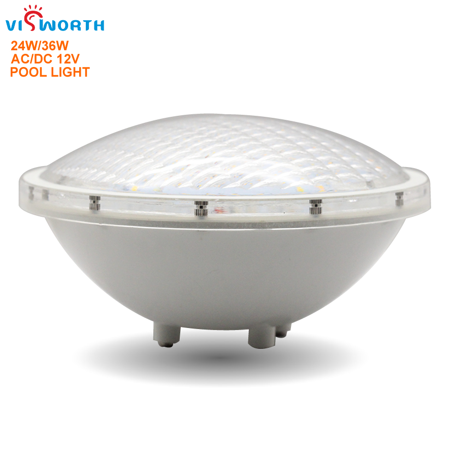 Pond Light Submersible - PAR56 สระว่ายน้ํา 24W 36W IP68 กันน้ําน้ําพุ
