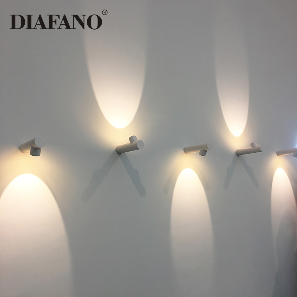 Outdoor Lighting Wall Mount - LED IP65 โคมไฟติดผนังกันน้ํากลางแจ้งในร่ม Nordic Minimalist ข้างเตียงแสงสีขาวอุ่นสําหรับห้องนอนห้องนั่งเล่น