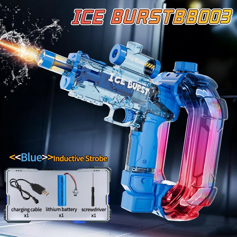Outdoor Lighting Effects - ปืนฉีดน้ำไฟฟ้า ICE BURST พร้อมไฟ LED และเอฟเฟกต์เสียง