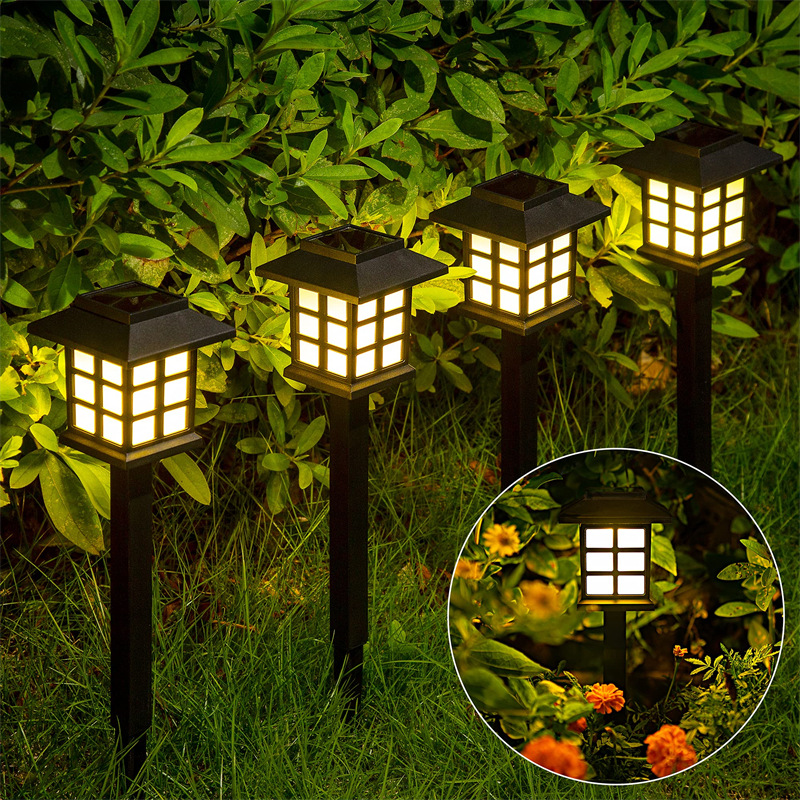 Outdoor Lighting For Your Yard - ไฟพลังงานแสงอาทิตย์กลางแจ้งกันน้ํา, ไฟรักษาแสงสว่าง 10 ชั่วโมงสําหรับสวน, ภูมิทัศน์, เส้นทาง,