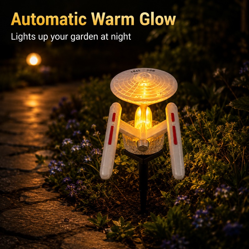ไฟประดับสวนรูปยานอวกาศ Star Tr - Outdoor Lighting Company บทวิจารณ์และราคา