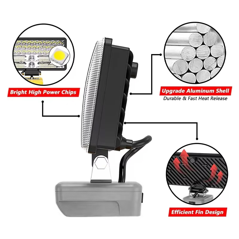 ไฟ LED ทำงานสำหรับเดวอลท์ 18V/ - Outdoor Lighting Jobs บทวิจารณ์และราคา