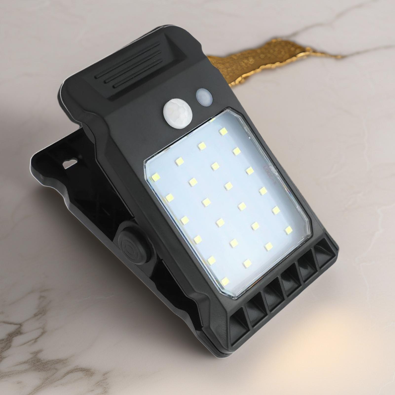 ไฟโซลาร์แบบหนีบติดตั้งภายนอกอา - Umbrella Led Clip บทวิจารณ์และราคา