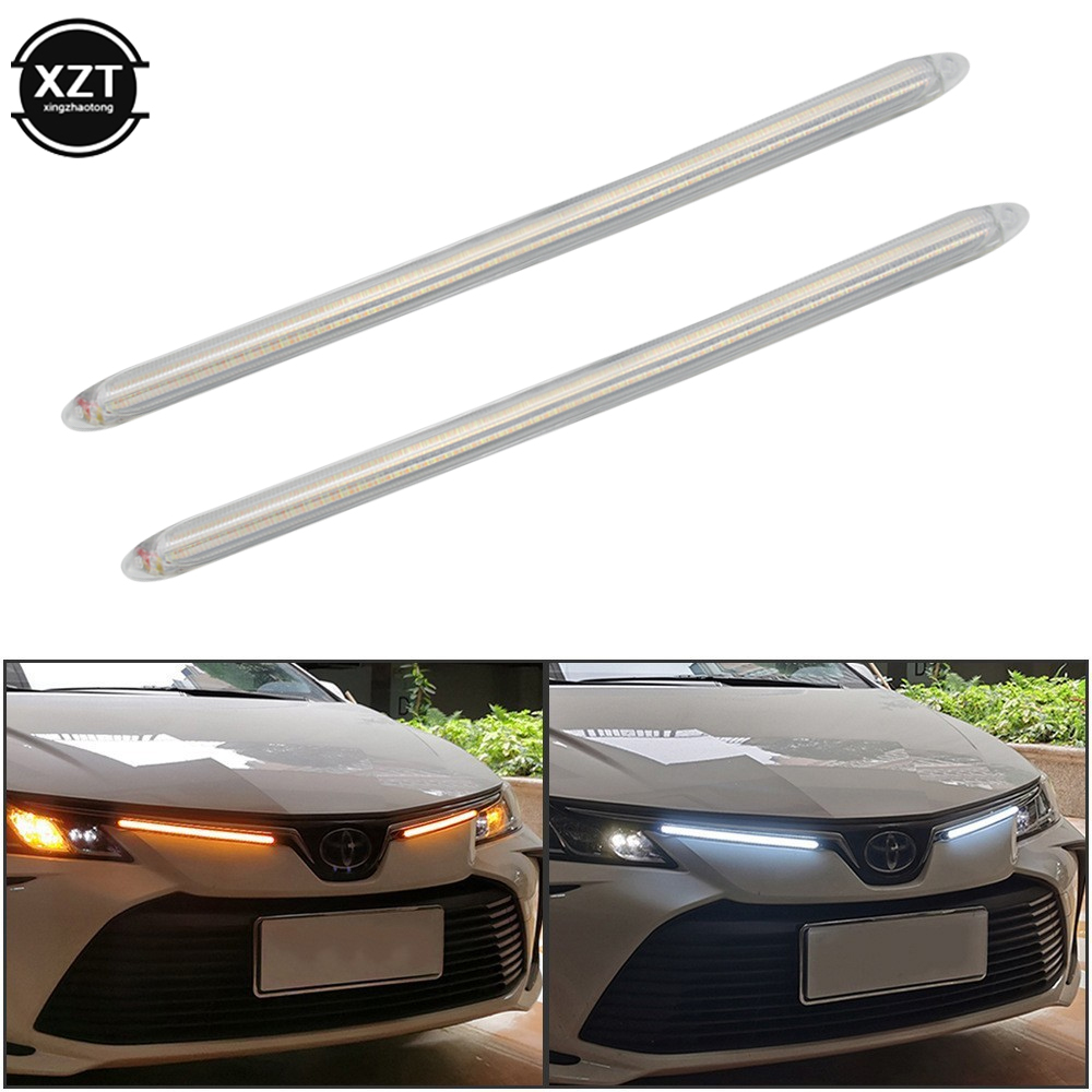 2pcs Universal 12V DRL LED Str - Waterproof Led Strip บทวิจารณ์และราคา