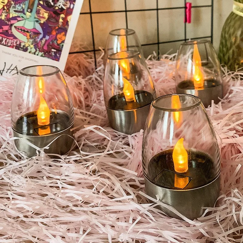 เทียนไร้เปลวไฟพลังงานแสงอาทิตย - Outdoor Lighting Company บทวิจารณ์และราคา