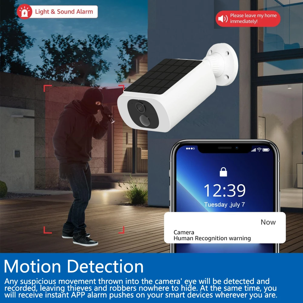 กล้องวงจรปิดไร้สาย 5MP Tuya Sm - Outdoor Lighting And Camera บทวิจารณ์และราคา