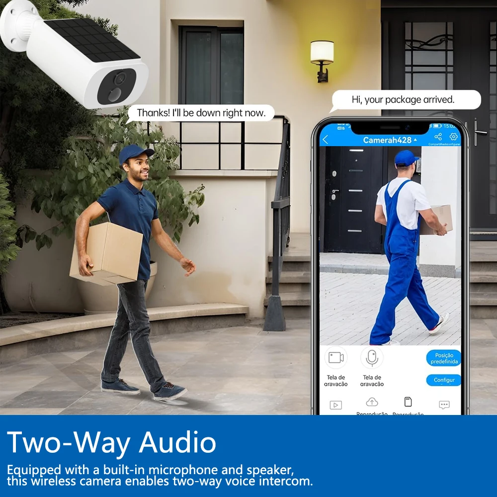 กล้องวงจรปิดไร้สาย 5MP Tuya Sm - Outdoor Lighting And Camera บทวิจารณ์และราคา