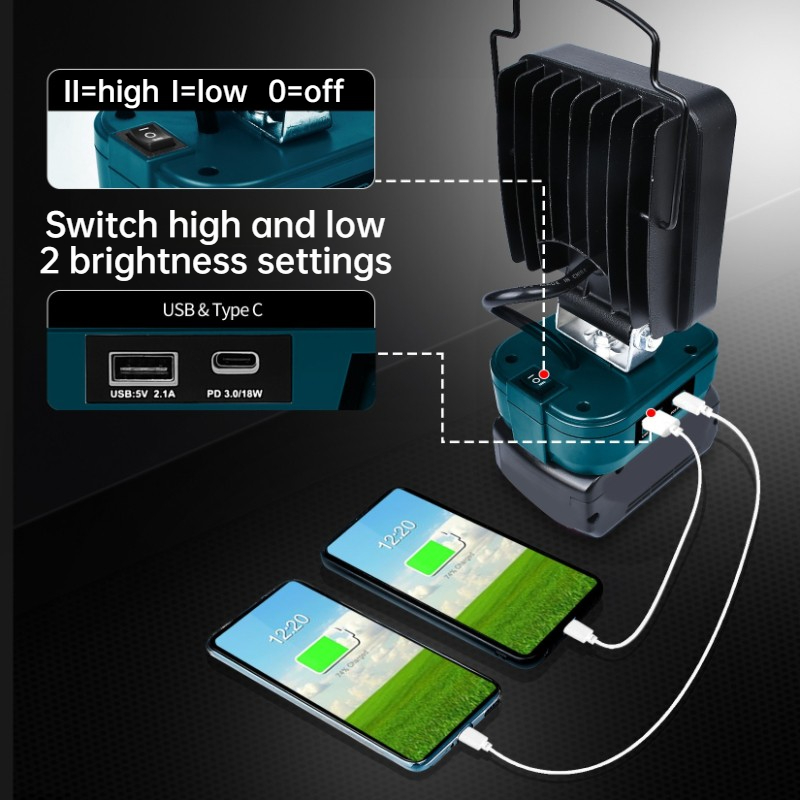 ไฟ LED ทำงานสำหรับ BOSCH 18V แ - Outdoor Lighting Electrician บทวิจารณ์และราคา