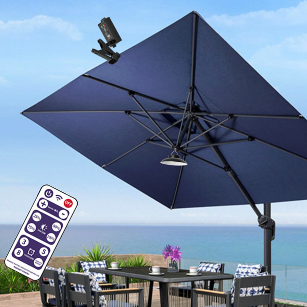 ร่มสนามพลังงานแสงอาทิตย์ IP65  - Umbrella Led Clip บทวิจารณ์และราคา