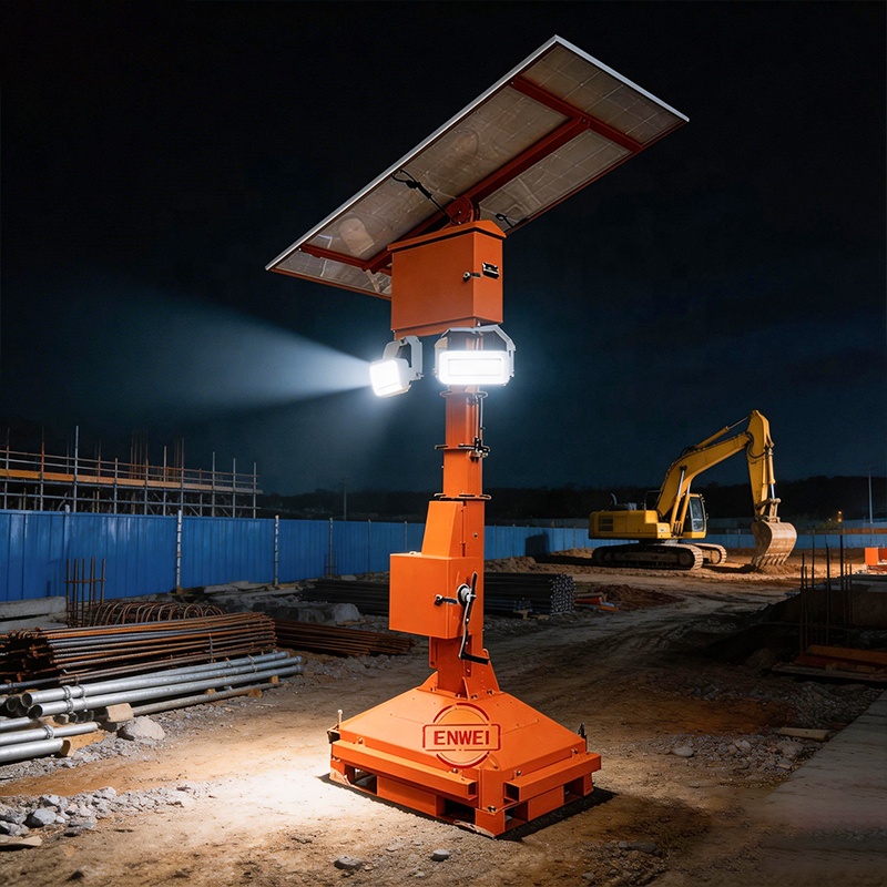 เสาไฟฉุกเฉินเคลื่อนที่แบบพกพา  - Outdoor Lighting Jobs บทวิจารณ์และราคา