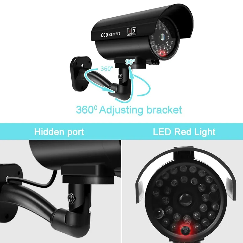 กล้องรักษาความปลอดภัยจำลอง 1 ช - Outdoor Lighting And Camera บทวิจารณ์และราคา