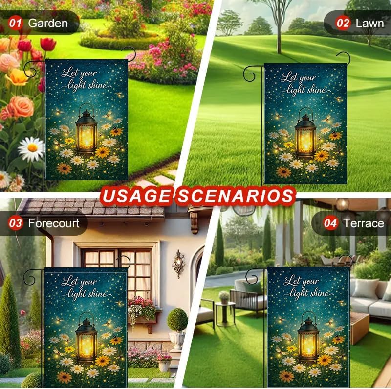 ธงสวนขนาด 12x18 นิ้ว, ธงสวนลาย - Outdoor Lighting For Your Yard บทวิจารณ์และราคา