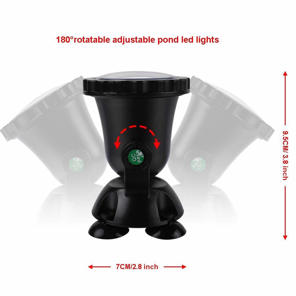 12V Submersible Pond Light Mul - Pond Light Submersible บทวิจารณ์และราคา
