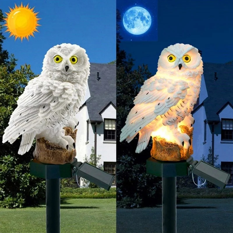 ไฟสวนรูปนกฮูกพลังงานแสงอาทิตย์ - Lighting Fixture Outdoor บทวิจารณ์และราคา
