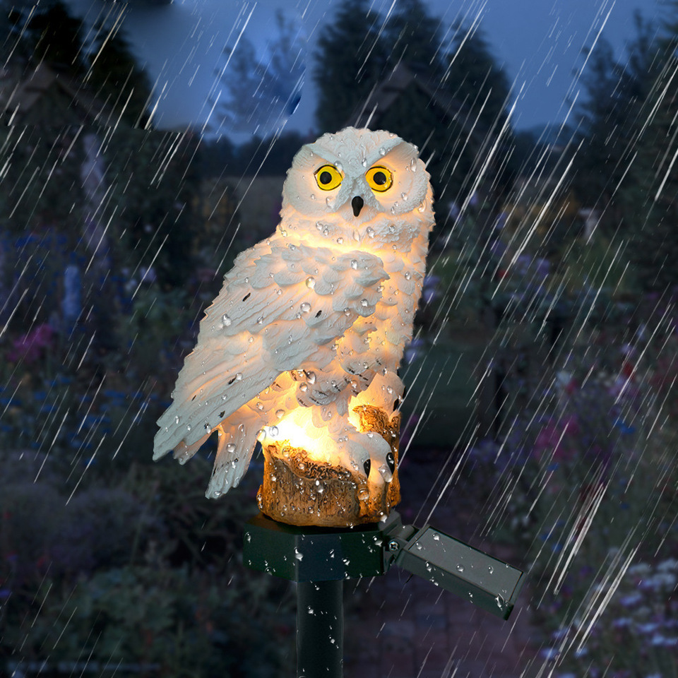ไฟสวนรูปนกฮูกพลังงานแสงอาทิตย์ - Lighting Fixture Outdoor บทวิจารณ์และราคา