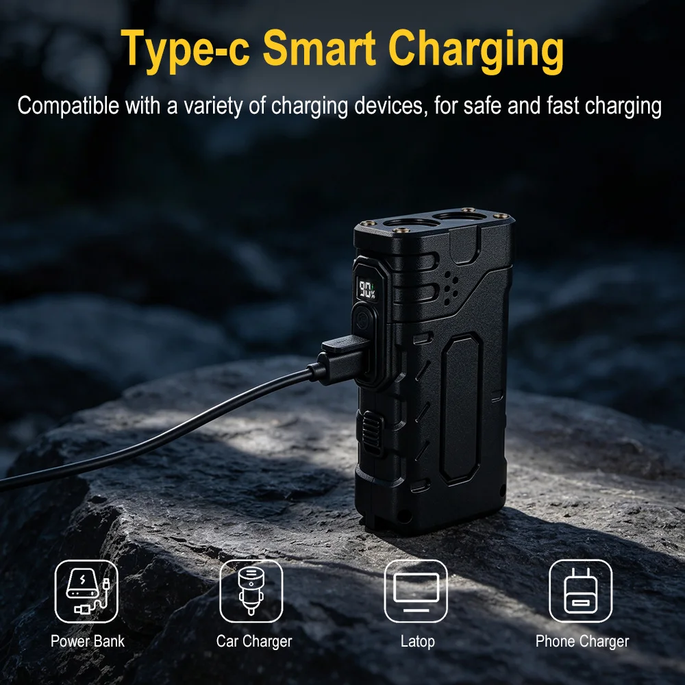 BORUIiT ไฟฉาย LED แบบหมุนมือ E - Outdoor Lighting B&Q บทวิจารณ์และราคา