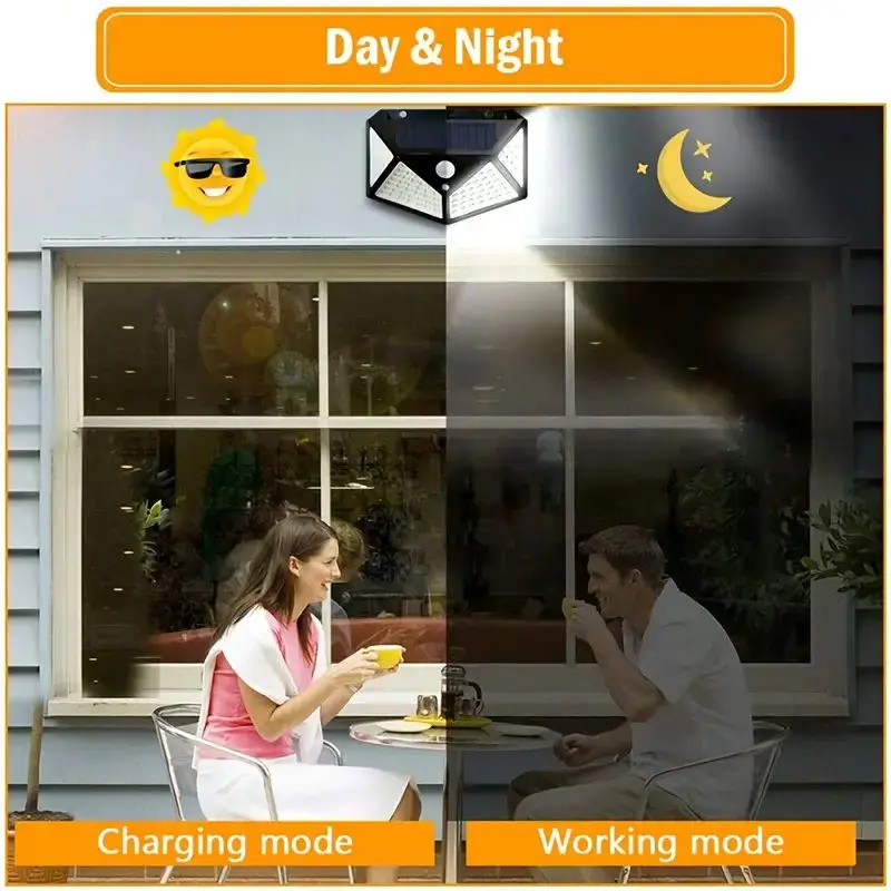 ไฟสวนโซลาร์เซลล์ 100LED สำหรับ - Outdoor Lighting Portable บทวิจารณ์และราคา