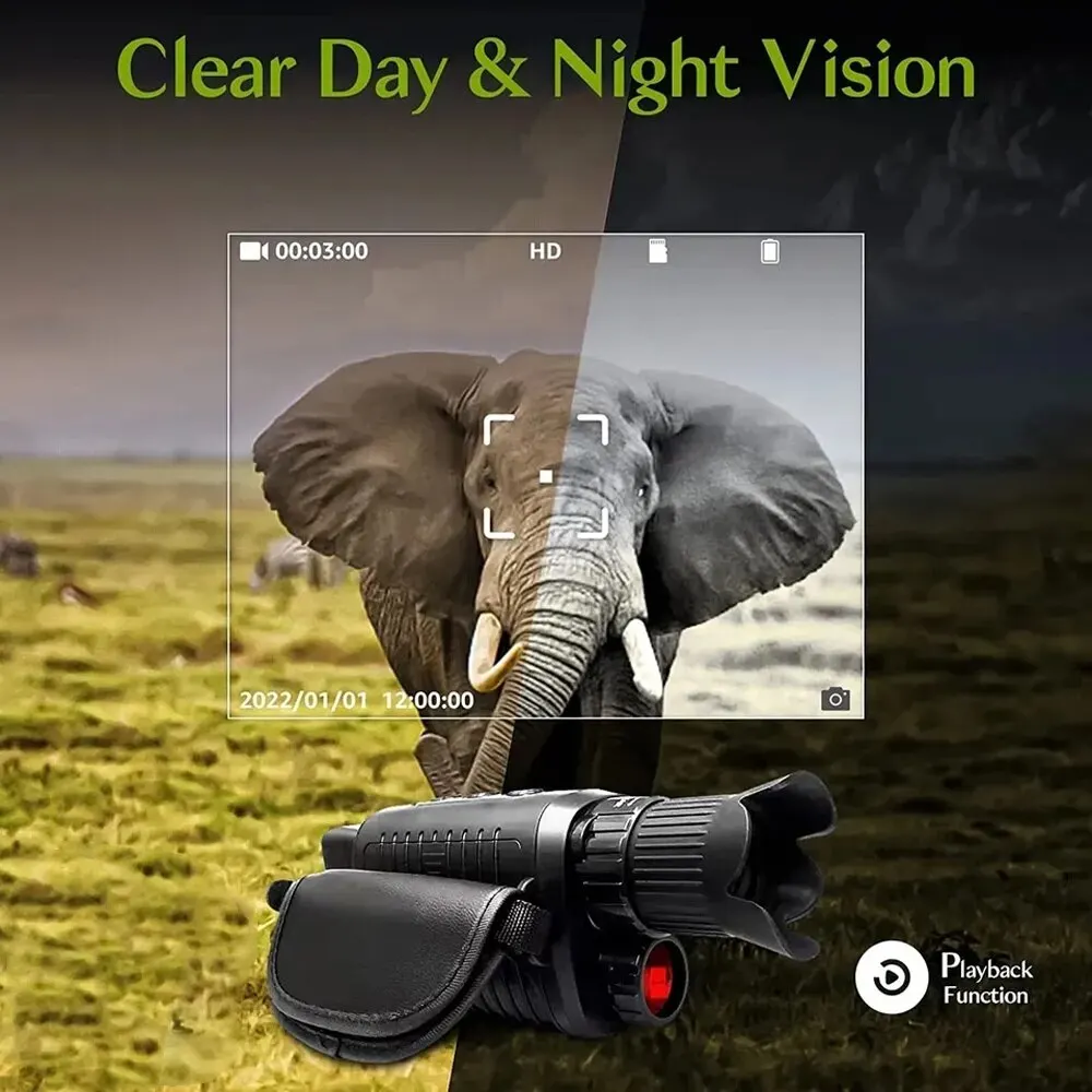 Monocular Night Vision อุปกรณ์ - Outdoor Lighting And Camera บทวิจารณ์และราคา