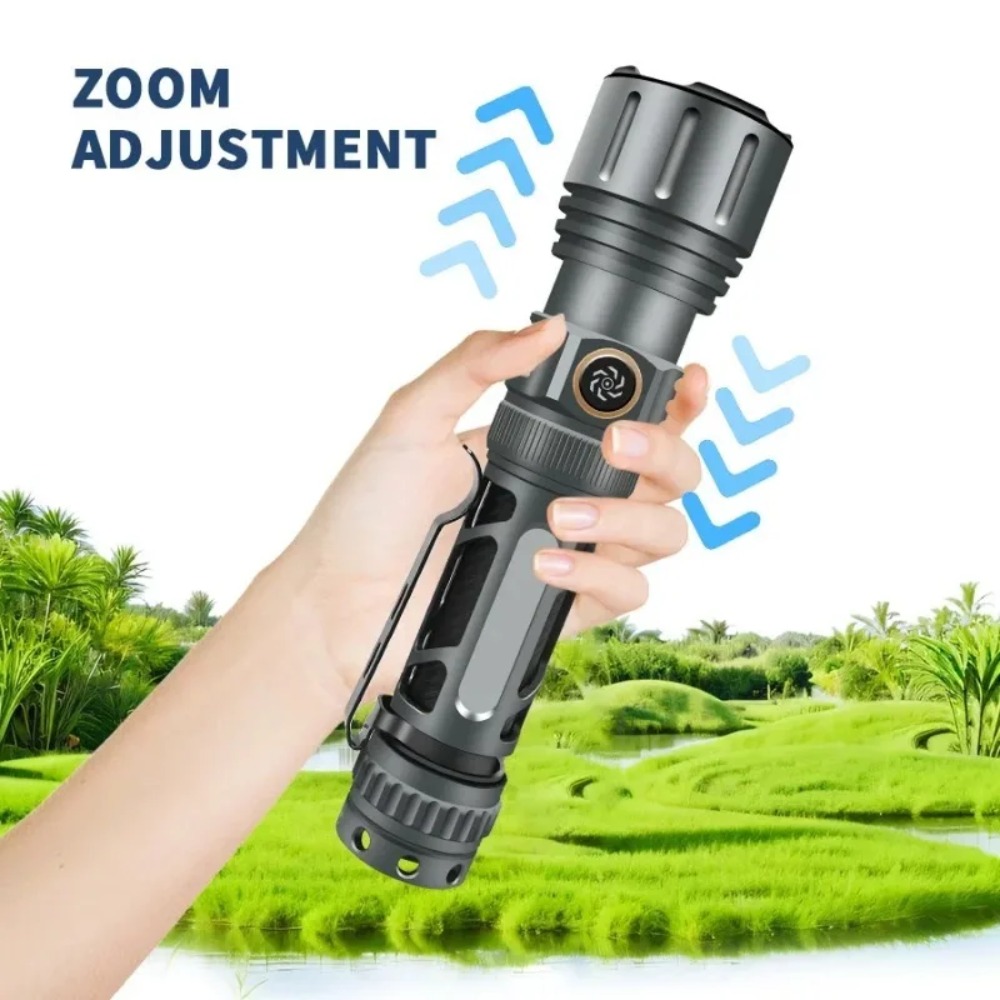 ไฟฉายซุปเปอร์ไบรท์แบบพกพา ชาร์ - Outdoor Lighting Portable บทวิจารณ์และราคา