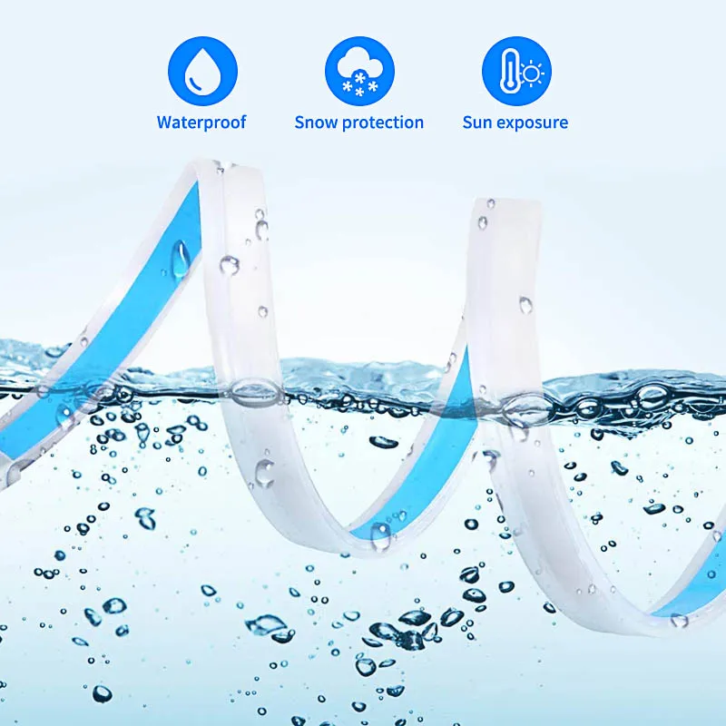 2 PCS DRL รถ LED ไฟวิ่งกลางวัน - Waterproof Led Strip บทวิจารณ์และราคา