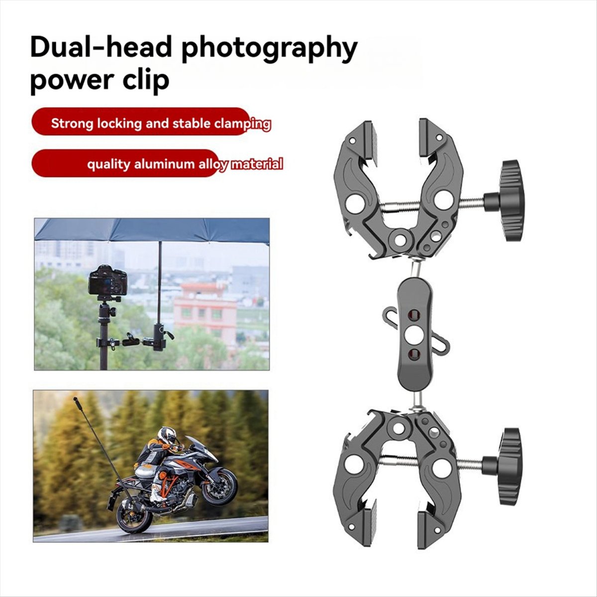 DT77 ซุปเปอร์แคลมป์ แขนจับอเนก - Umbrella Led Clip บทวิจารณ์และราคา