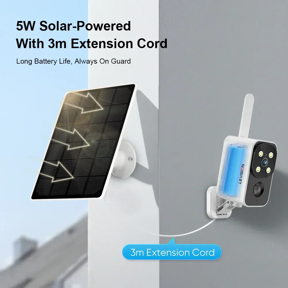 กล้อง LS VISION กล้องโซลาร์เซล - Outdoor Lighting And Camera บทวิจารณ์และราคา