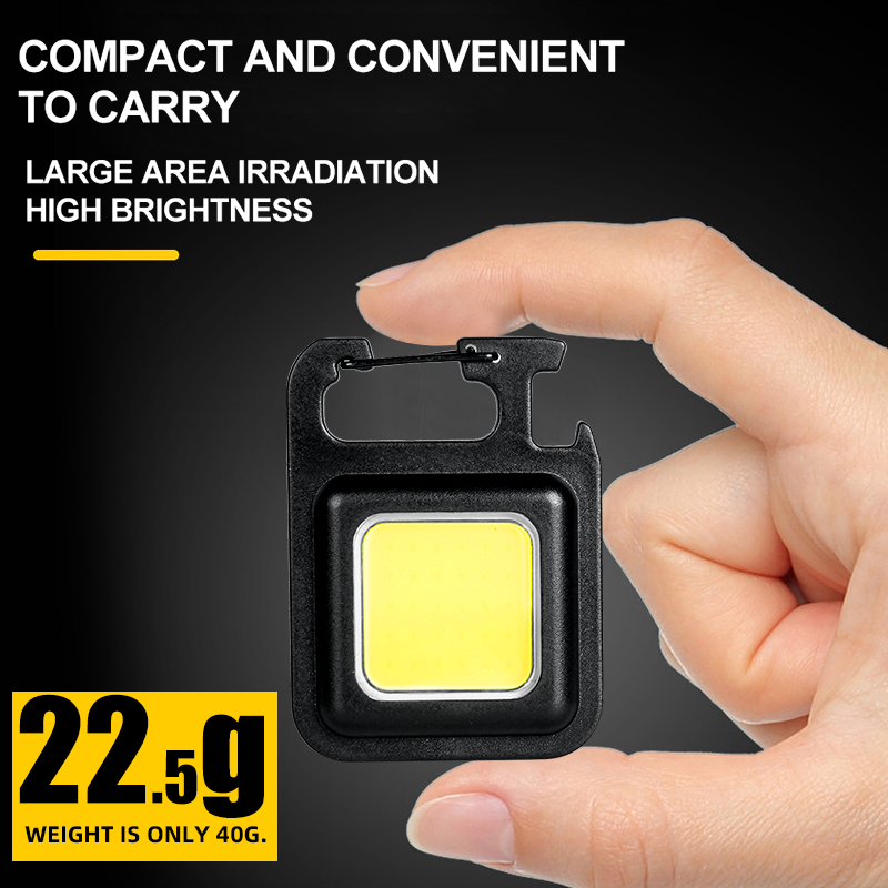 ไฟฉายพวงกุญแจ MINI COB สว่างพิ - Lighting Fixture Outdoor บทวิจารณ์และราคา