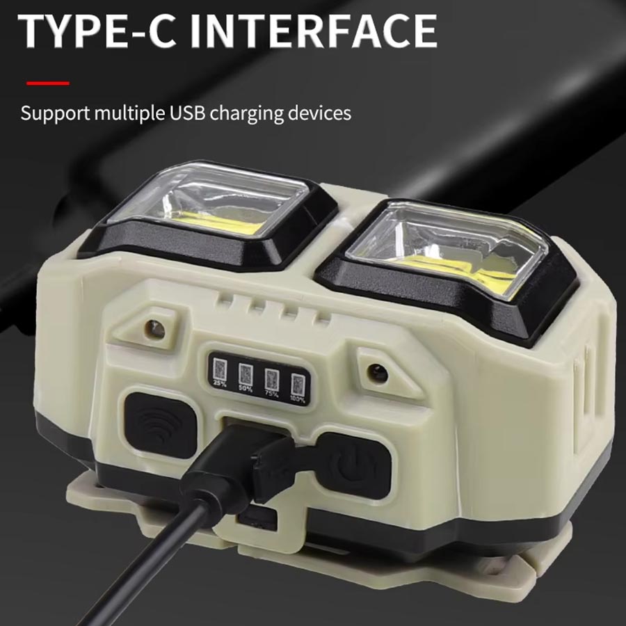 COB LED ไฟหน้าแบบชาร์จไฟได้, ไ - Outdoor Lighting Jobs บทวิจารณ์และราคา