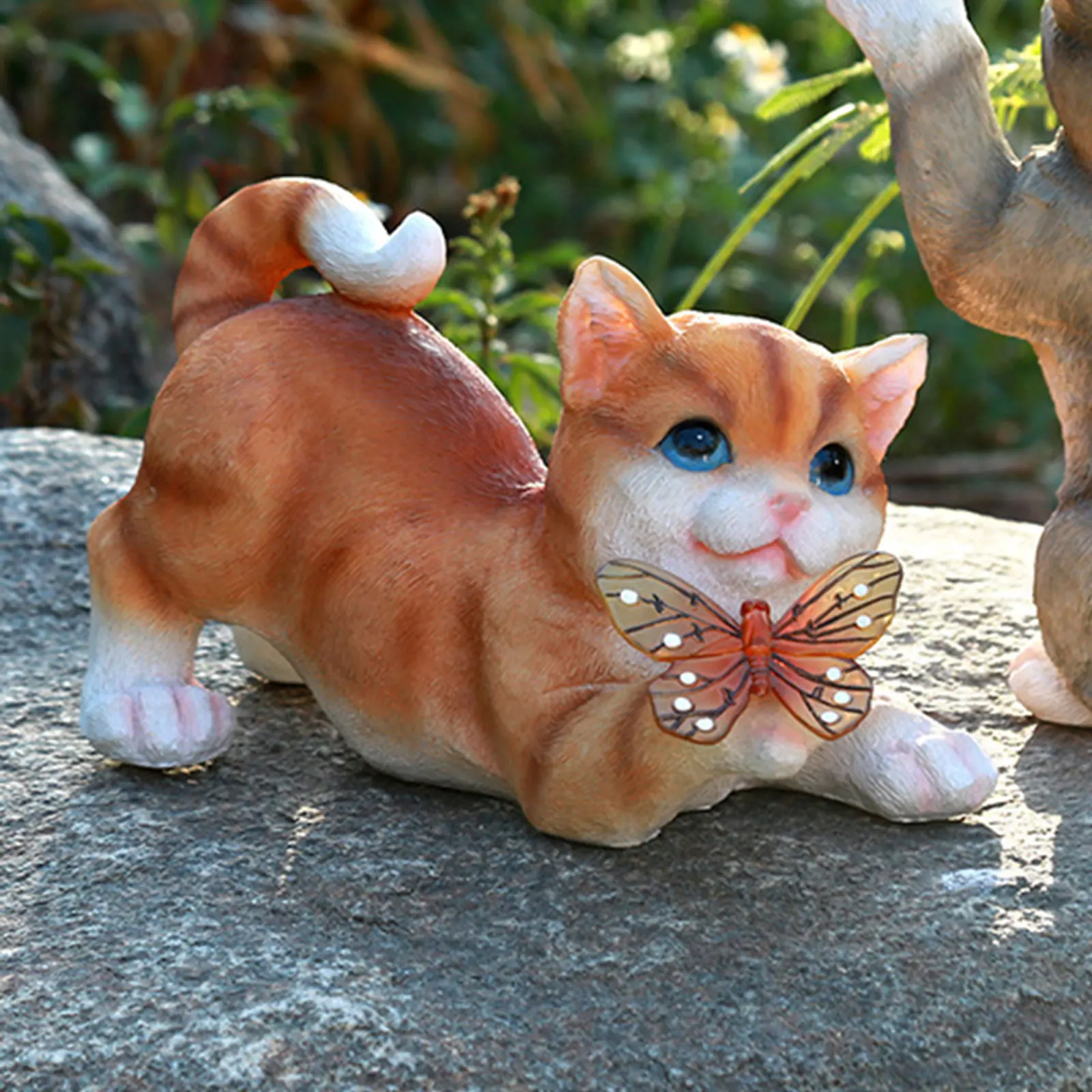 กลางแจ้งแมวประติมากรรมFigurine - Outdoor Lighting Company บทวิจารณ์และราคา