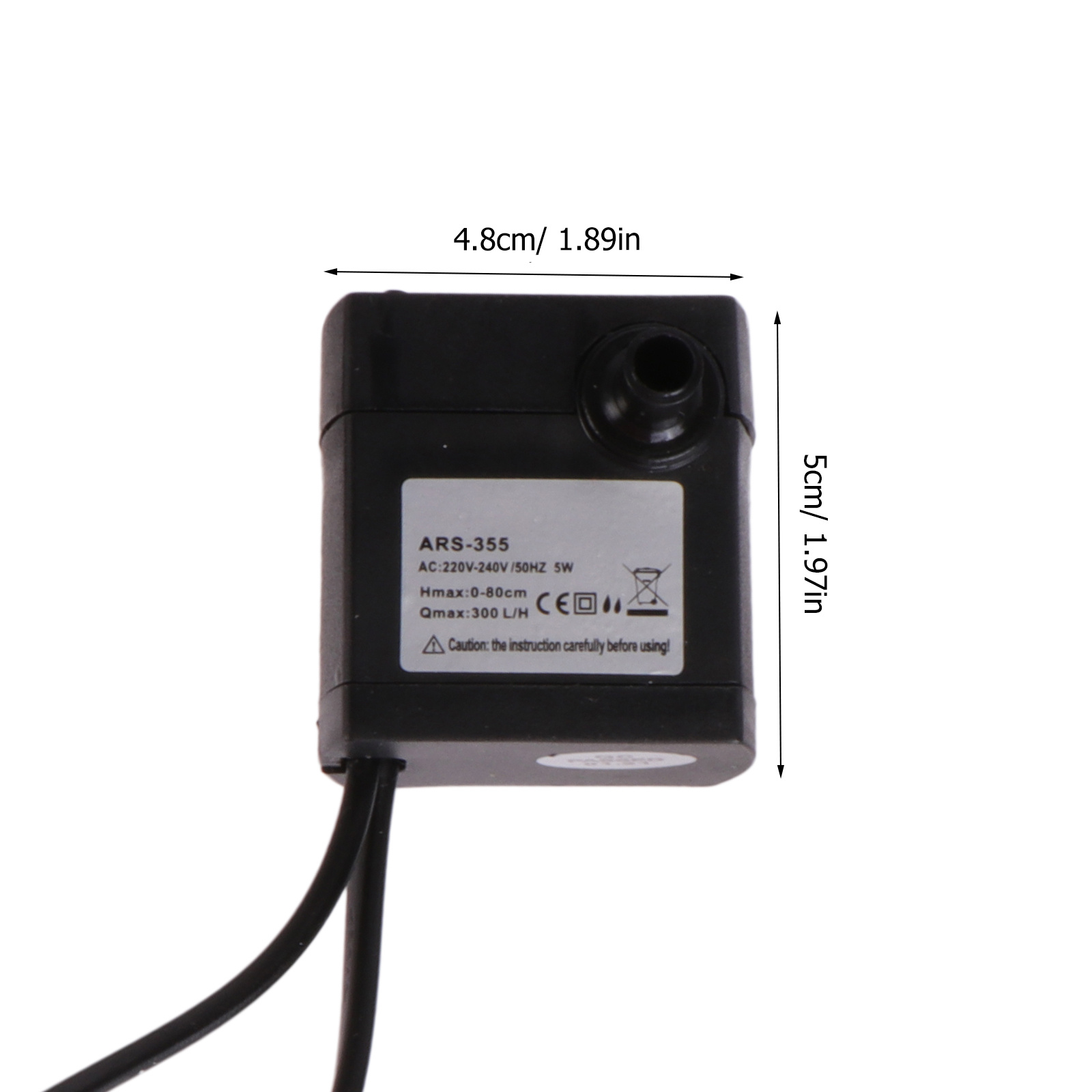 ปั๊มน้ำแบบจุ่มใต้น้ำ 5 วัตต์ ป - Pond Light Submersible บทวิจารณ์และราคา