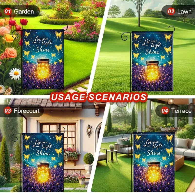 ธงสวนลายผีเสื้อสร้างแรงบันดาลใ - Outdoor Lighting For Your Yard บทวิจารณ์และราคา